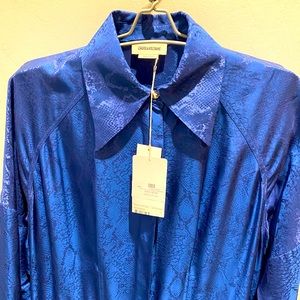 Gorgeous electric blue dress. Zadig & voltaire.